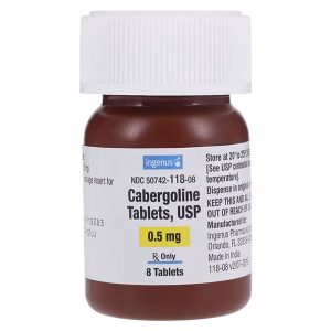 Ingenus - Cabergoline (Dostinex) 8 tabs 0.5 mg