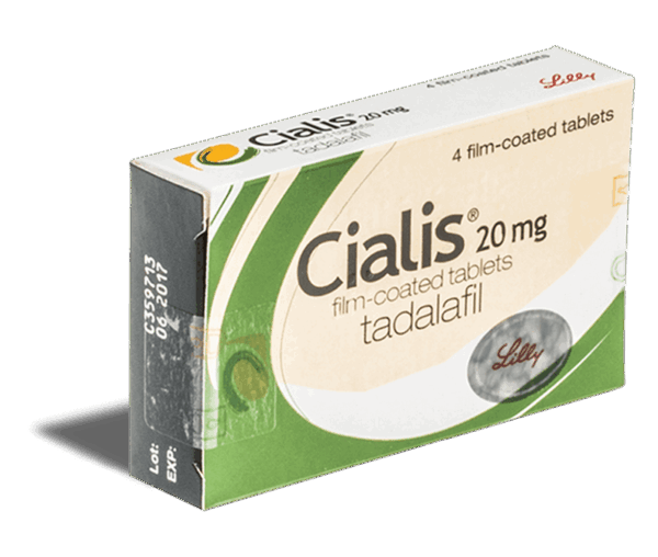 Lilly - Cialis (Tadalafil) 4 tabs 20mg