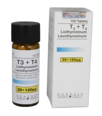 Genesis - T3 + T4 100 tabs 150mcg