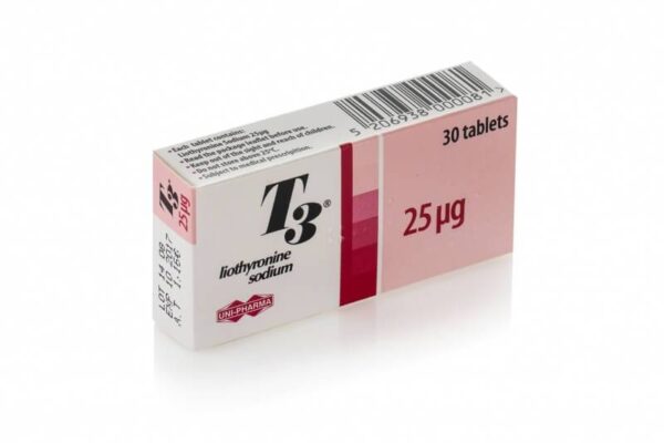 T3 30 tabs 25mcg